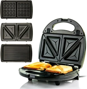 3 in 1 Sandwich Maker, Waffle Maker, Panini Grill