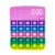 Import Hot Sale New Design Students Calculator Shape Sensory Press Bubble Kids Rainbow Calculator Fidget Toys from China