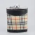 customize leather wrap stainless steel hip flask