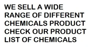 VARIOUS TYPE OF CHEMICAL PRODUCTS