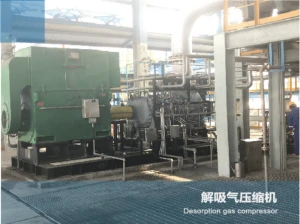 Desoription gas compressor for POX unit Non condensing compressor for coal glycol unit in coal chemical industry
