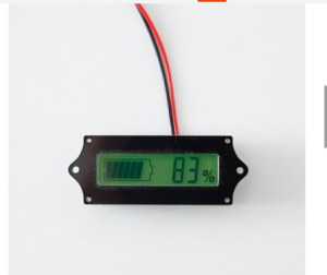 Lithium Battery Power Display Battery Remaining Percentage Meter Finished Product (Model A)