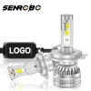 60W LED Headlight Bulbs 6000LM 6000K Bright White for H4 H13 H7 9005