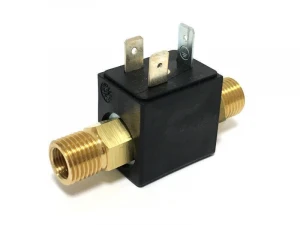 2/2-way solenoid valve BMV 60404, in-/out let: 1/8 female thread + 1/4  male thread, DN: 2,8mm, EPDM-sealing, insulation class F, 230V AC,   Customs Code: 84137081