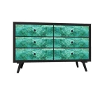 Lacquered wooden sideboard