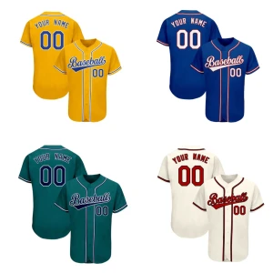 Classic casual breathable and comfortable baseball uniform