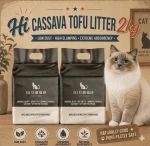Cassava Cat Litter