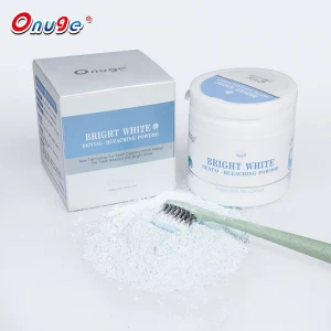 coconut and white mint flavour for sensitive tooth and gum teeth bleaching powder