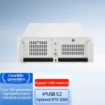 4U Rackmount Industrial PC for Machine Vision, Data Acquisition and Factory Automation