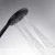 Import ABS Plastic Wholesale Matte Black Cross Spray High Pressure Bathroom Hand Shower Head from China