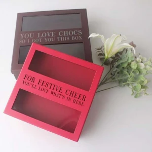 Creative Custom Printing Words Paper Gift Box