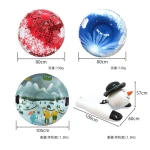 Snow ski ring Ski tire Ski tire ring adult tire inner tube drift tool Snow tubes