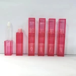 4.5Ml Custom Marked Square Luxury LipGloss Tubes lip gloss packaging,