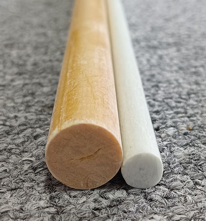 Buy Solid Flexible Fiberglass Rod, Composite Material Pultruded Solid ...
