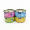 OEM ODM best selling products 2024 pet food Factory wholesale cat wet food cat canned chicken tuan salmon cod meat 85g