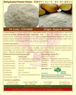 Dehydrated Potato Flakes