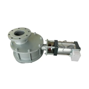 High quality DN150/B pneumatic ceramic rotary gate valve