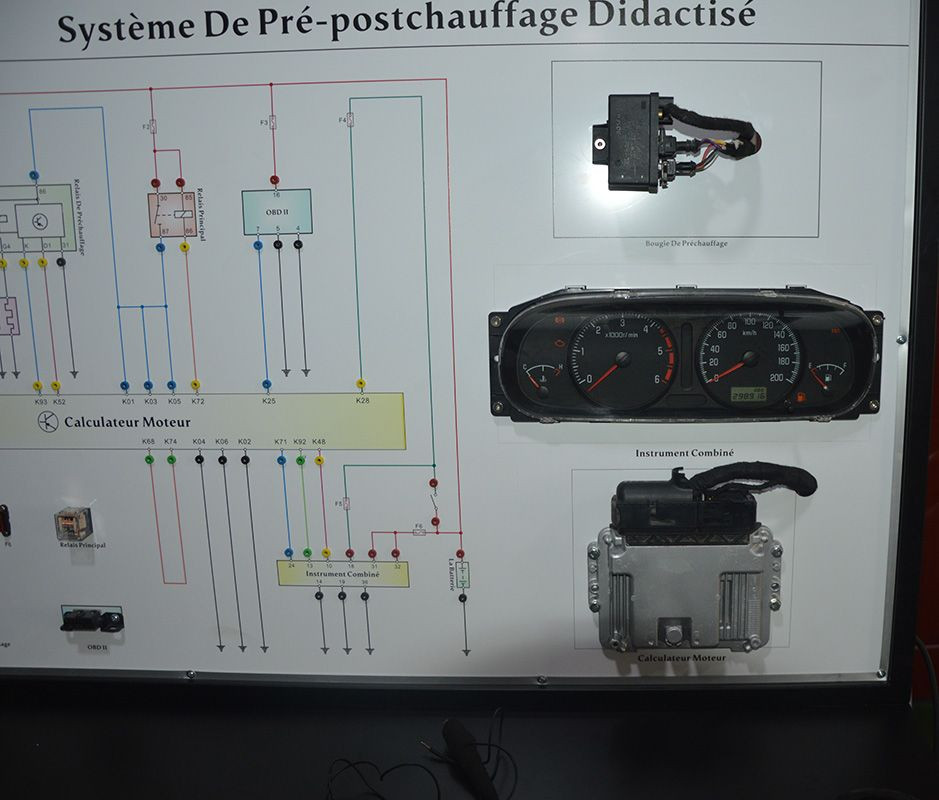 Buy Diesel Engine Preheating System Teaching Board from Guangdong ...