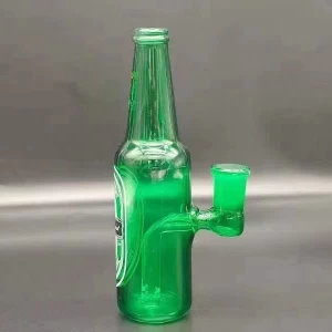 Beer bottle 14mm glass bong water pipes