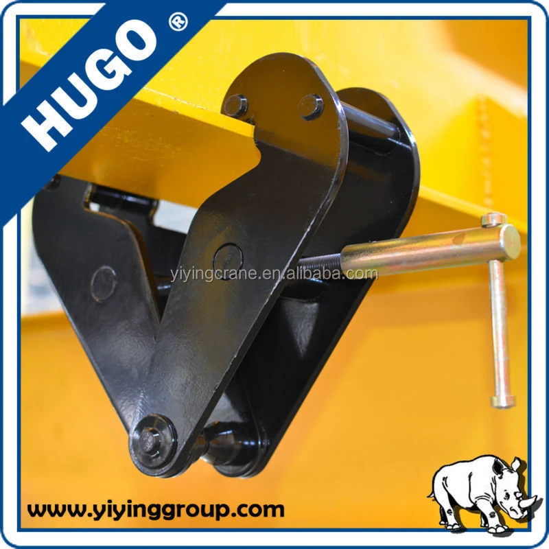 1 to 10 ton vertical pipe lifting horizontal lH steel beam clamp