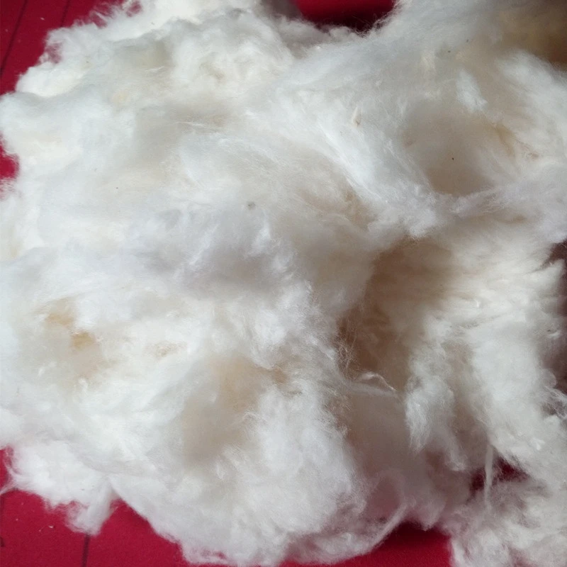 100% Cotton Bleached Cotton Comber Noil From Factory High Grade Waste Textile  - Whatsapp: +84379007507