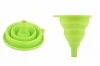 100% Food Grade Silicone separating small water bottle oil funnel