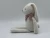 Import 100% organic no dyeing baby bunny toy organic cotton non-toxi safty baby lovely toy from China