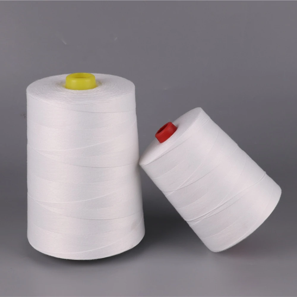 100% Polyester Material bag closing sewing thread 20/6 12s4 20s2 30s4 bag thread closing sewing thread