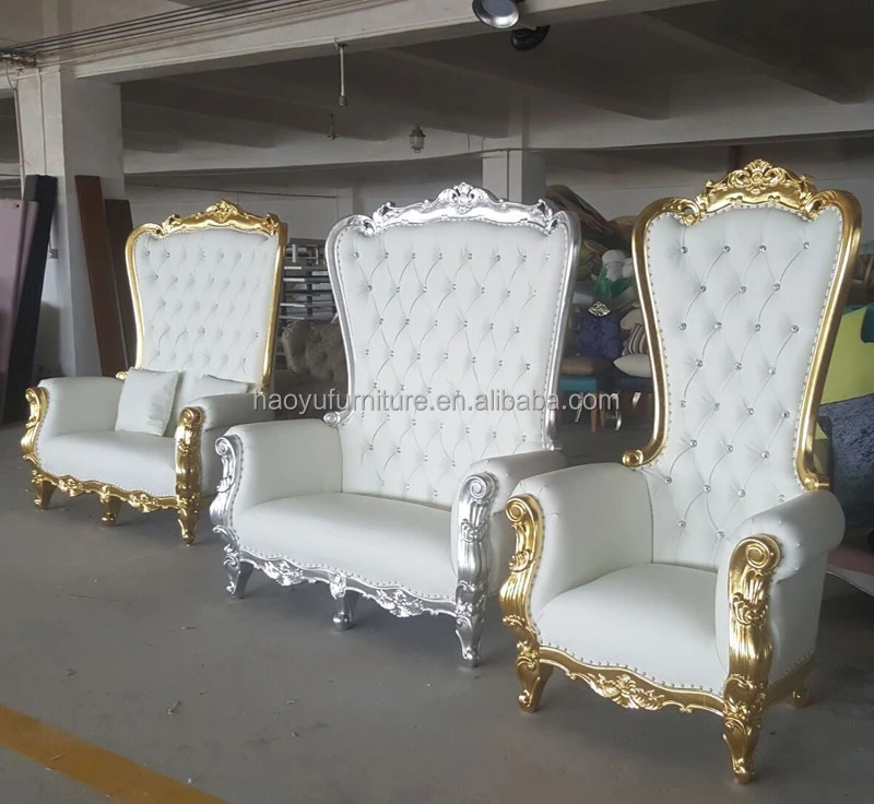 100% solid wood throne chairs nail salon HY173-23