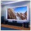 100&quot; 1cm Ultra-narrow Frame Black Diamond Projection Screen Throw Projector