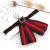 Import 10.5 x 10.5 cm 16.6g Fashion Garment Accessories Stripe Fabric Choker Bowtie Brooches from China