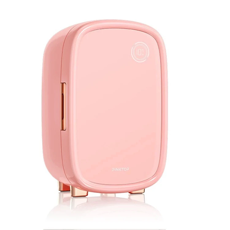 12L portable cosmetic beauty electric mini refrigerator pink car fridge
