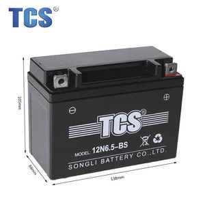 12N6.5-BS Motorcycle battery shineray for jetski