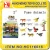 Import 12pcs PVC plastic simulation jungle animales Juguetes collection educational natural world 3D zoo wild animal set toy with fence from China