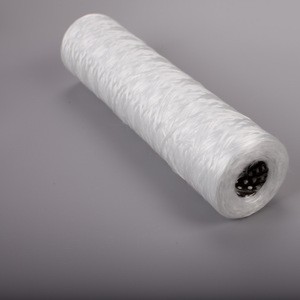 15 micron 30 inch string wound polypropylene yarn filter cartridge for various slurry such syrup,chocolate etc
