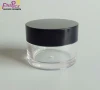 15g 20g 30g 50g 75g 100g PETG Clear Plastic Jar with Lid
