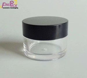 15g 20g 30g 50g 75g 100g PETG Clear Plastic Jar with Lid