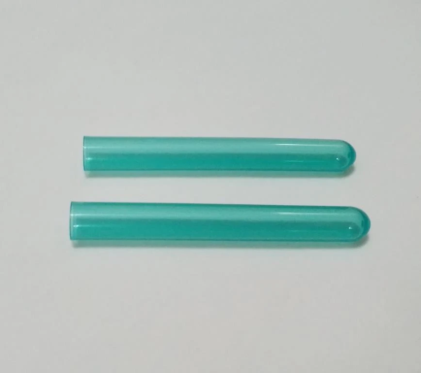 16 X 125mm color Polypropylene test tubes with round bottom PP material