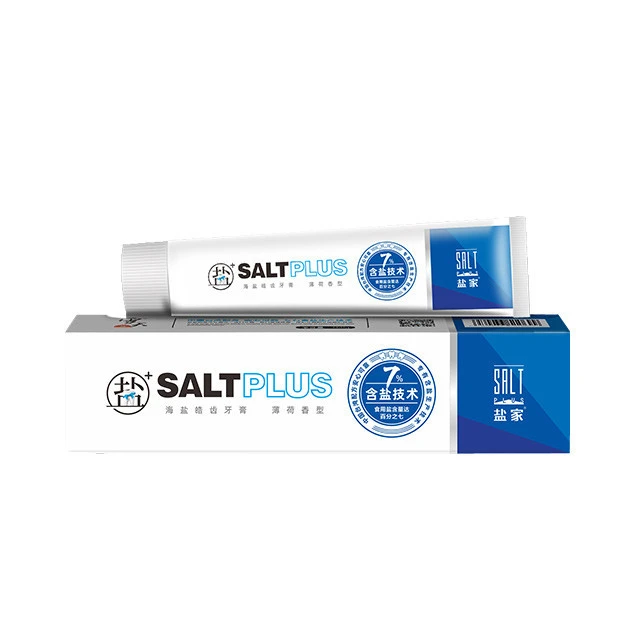 160g natural fluoride-free sea salt whitening toothpaste