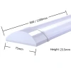 18W / 36W Ultra Slim Batten Light Wall Mount Industrial Office Led Linear Lamp