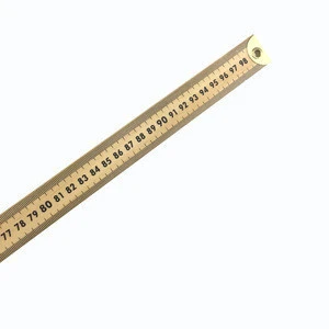 1M 100 CM Straight Wood Ruler