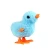 1PCS New Style Funny Wind Up  Cute Plush Chicken Clockwork Jumping Walking Toys Random Color Educational Easter party Toys Gifts