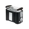2 Slice Bread Toaster  black color with stainless steel panel TH-BT111