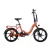 Import 20 inch ebike aluminum alloy folding e bike 250w electric folding bicycle with rear luggage rack from China