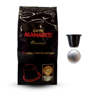20 Nespresso compatible capsules arabica coffee