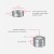 Import 2018 Amazon Best Sale Stainless Steel Stackable Two Tier Food Steamer for 5, 6, 8 Quart Instant Pot from China