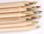 Import 2018 Hot Selling ECO-Friendly Raw Wood Pencil with Custom Logo for Christmas Promotion from China