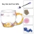Import 2018 New Design Crystal Glass Luxury Tea Gift Set For Friends Family from China