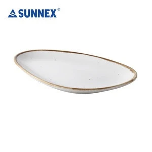 2018 Professional New 11 inch White Porcelain Dish for Hotel, Catering, Restaurant, Banquet