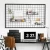 Import 2019 metal wire grid photo wall home decoration for wall decorative home decor wall from China